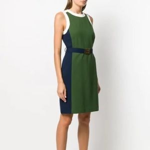 Tory Burch Colourblock Ponte Dress